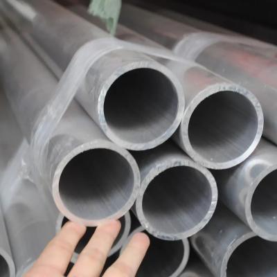 China ASTM 5052 6060 Aluminum Tube Anodized Round Pipe Large Diameter 80mm for sale