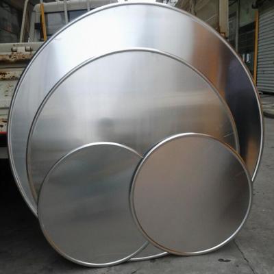 China 7075 superficie pulida grueso de aluminio de la placa 2.5m m del disco de la aleación para la cocina en venta