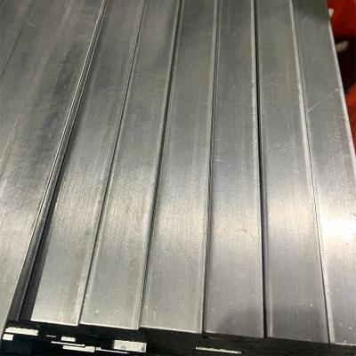 China AISI 5052 Brushed Aluminium Flat Bar 0.3mm Customized Length Silver Color ISO Certificate for sale