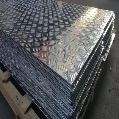 중국 산업용 사용을 위한 2024 t3 밀 가장자리 알루미늄 체크 무늬 플레이트 다이아몬드 시트 4FT x 8FT 판매용