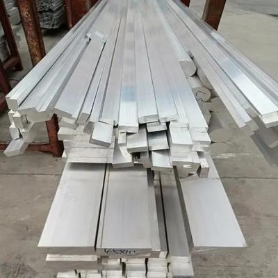 China ASTM 6065 10mm 20mm Aluminium Flat Bar Alloy Structure Profile Polished Surface à venda