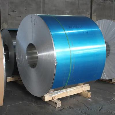 China 6061 6063 Rollo de bobina de aleación de aluminio Certificado ISO con acabado de espejo de molino para techos en venta
