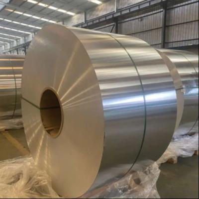 China 5754 bobina de aluminio anodizado de 0,32' de espesor de acabado espejo aleación de color plateado en venta