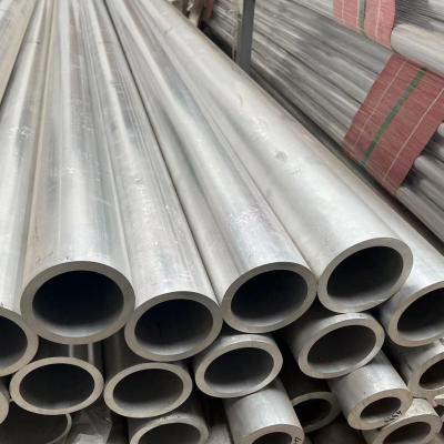 China 3 Inch Thickness 7075 Aluminum Tubing Black Anodized Welded Alloy Silver Color for sale