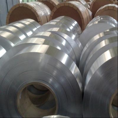 China Alloy Al 8011 0.1mm Aluminum Strip Customized Size Pvc Film For Wrapping Pipe à venda