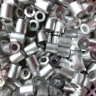 Chine 6061 6063 T6 Tubes en aluminium, tubes ronds, pièces de coupe en relief à vendre