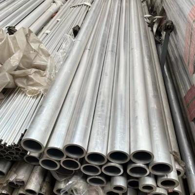 China ASTM Silver Color T4 T5 5052 Aluminum Tubing Anodized Alloy Tube Seamless 40mm Diameter for sale