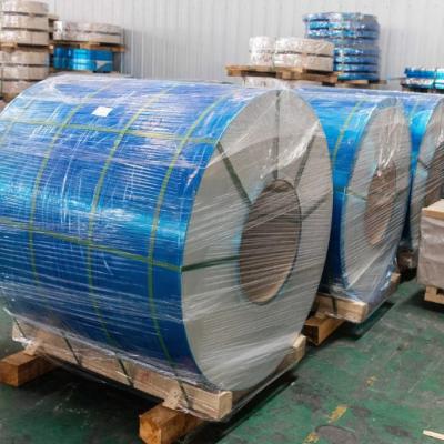 China 1100 H14 Molino de bobinas de aluminio puro acabado de color plateado Certificado ISO Estándar de asma en venta