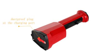 China Plastic Red Rechargeable Cattle Prods IP67 Electric Cow Prodder Long Lasting Battery for sale