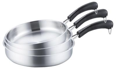 China Customk Stainless Steel Saute Pan , Fashional Design Stainless Steel Skillet for sale