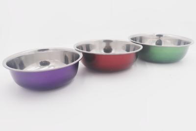 China LFGB 3pcs Metal Mixing Bowls Kitchen Cookware Sets for sale