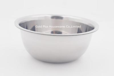 China bacia de lavagem de aço inoxidável do metal dos grupos do Cookware de 20cm à venda