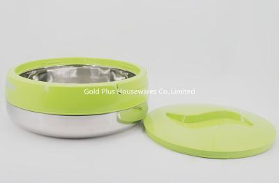 China da caixa plástica amigável do bento do eco do Kitchenware 4L lancheira isolada de aço inoxidável com tampa do punho à venda
