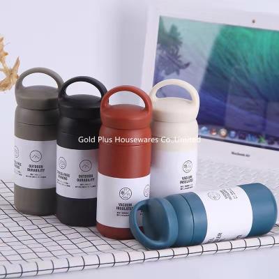 China Rechte 350ml-van de Tuimelschakelaarcoffee mug customized van het Reiswater de Auto Vacuümfles Te koop