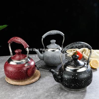 China Multi Color Boil Hot Water Stain Gooseneck Tea Kettle 2L Kitchen Gadgets for sale