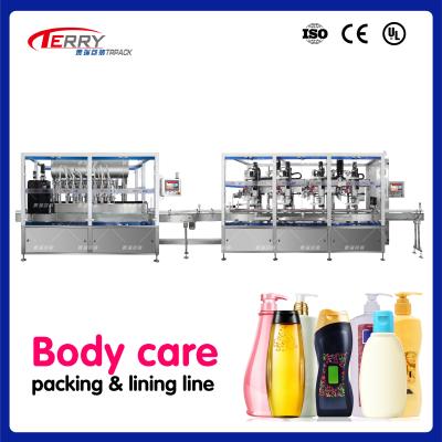 China 380V/220V 75BPM Cosmetic Filling Machines For Cosmetic Creams & Lotions for sale