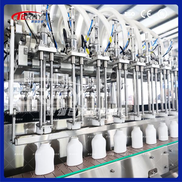Quality 50-1000ml Shampoo Filling And Packing Equipment PLC Control for sale