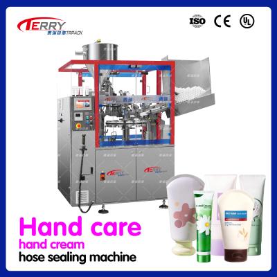 China Anti Dripping Cosmetic Cream Filling Machine Cosmetic Tube Sealer 2-400mL for sale