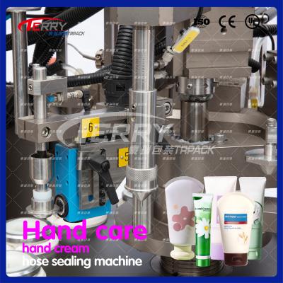 China 60-100 Bottles/Min Toothpaste Packing Machine Aluminium Tube Filling And Sealing Machine for sale