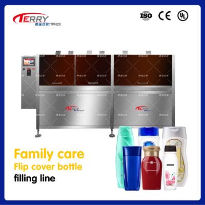 China Máquina de llenado de botellas de jabón para limpieza de inodoros / desinfectante doméstico en venta