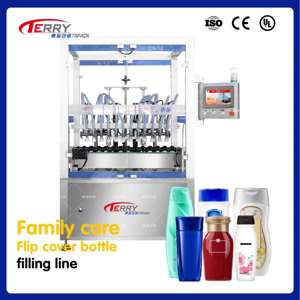 Quality Automatic Operation Bottle Liquid Filling Machine For Floor Mop And Dishwashing for sale