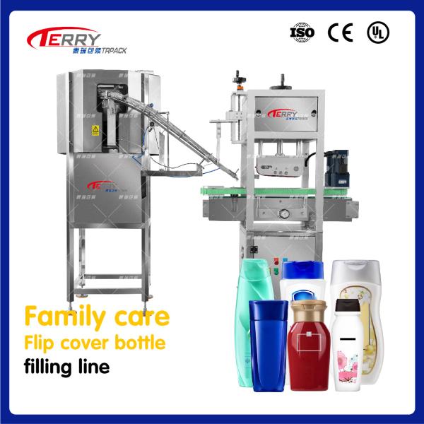 Quality Toilet Cleaner / Household Disinfectant Soap Bottle Filling Machine for sale