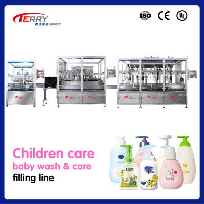 China Soap Bottle Dishwashing Liquid Filling Machine 300ml-3000L for sale
