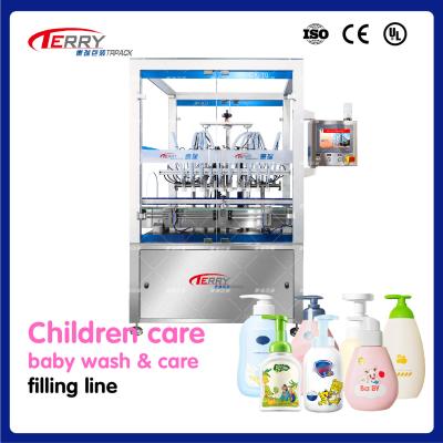 China Detergent Dishwashing Liquid Filling Machine 220V/380V for sale