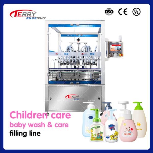 Quality Soap Bottle Dishwashing Liquid Filling Machine 300ml-3000L for sale