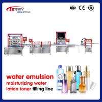 Quality 0.6-0.8MPa Lotion Cosmetics Filling Machines AC 380V 50Hz for sale