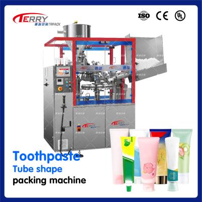 China SUS304 Aluminium Tube Filling Sealing Machine For Oral Care Products for sale