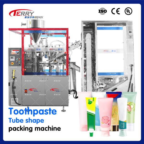 Quality Composite Tube Cosmetic Cream Filling Machine 4.5kW With Full Cam Mechanic for sale