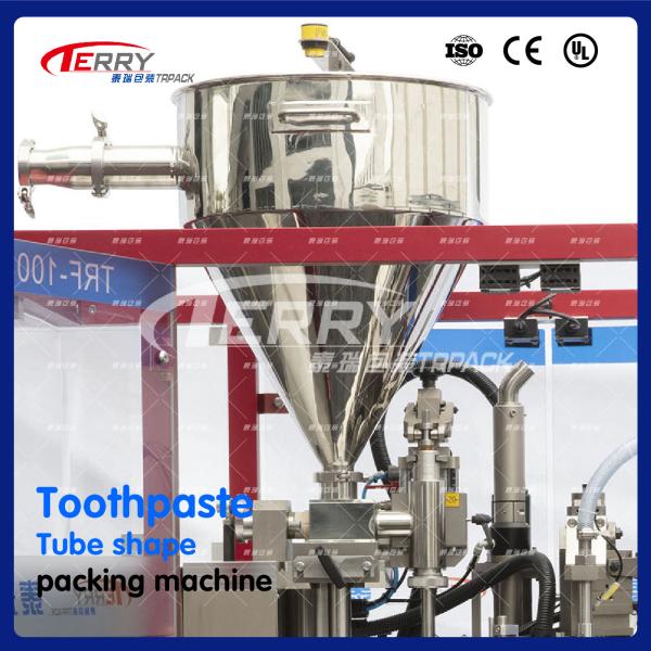Quality PLC Controlled Cosmetic Cream Filling Machine Body Care Lotion Gel Filling Line for sale