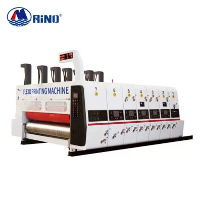 China Impresora flexográfica de alta velocidad 380V 45KW de Flexo de la caja del cartón en venta