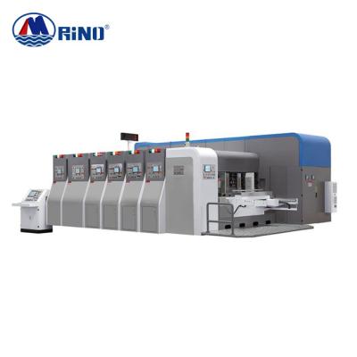 China 1400×2800mm Four Colour Carton Flexo Printing Machine 230pcs/min for sale