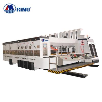 China 1600×3600mm Corrugated Flexo Printing Machine With Slotting Unit for sale