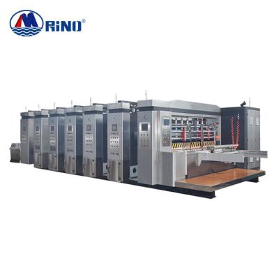 China 220V/380V Carton Box Flexo Printing Machine , CE Carton Printing Slotting Machine for sale