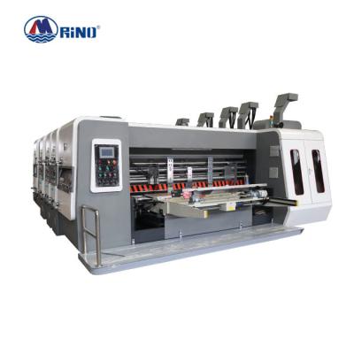China 150Pcs/Min Carton Box Flexo Printing Machine Three Color For Corrugated Board for sale