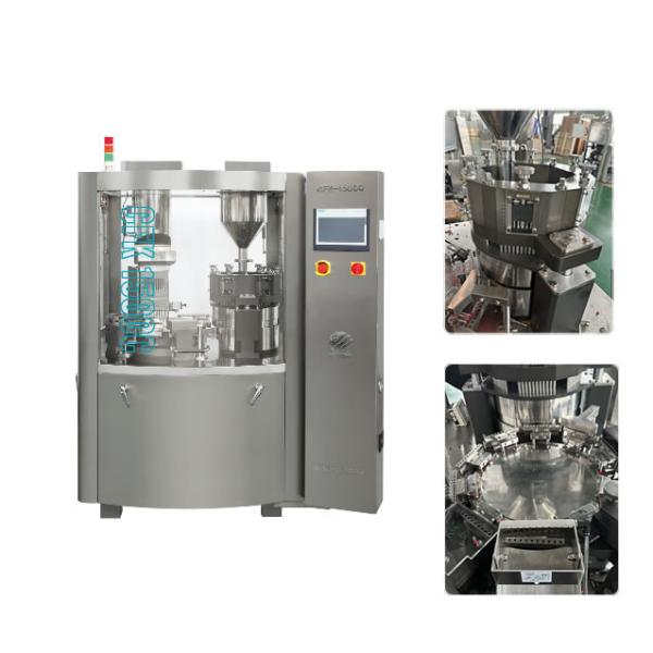 Quality Rotary Automatic Pill Filler 8Kw All In One Capsule Filling Machine for sale