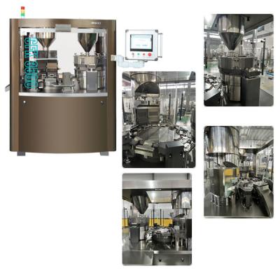 China High Speed 11.5Kw Automatic Pill Filling Machine Powder Capsule filler for sale