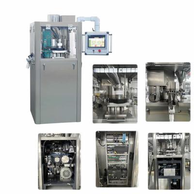 China Máquina de compressão farmacêutica rotativa Equipamento automático de impressão de comprimidos industriais à venda