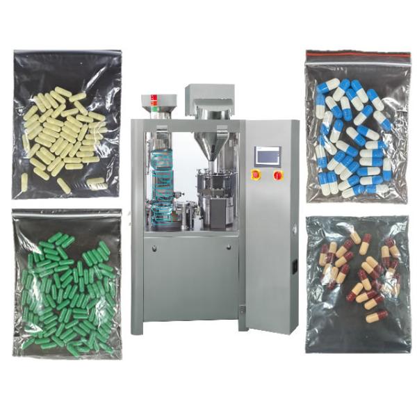 Quality 5.6Kw Pharmaceutical Pellet Filling Machine Semi Automatic Capsule Equipment for sale