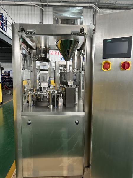 Quality Semi Automatic Pharmaceutical Capsule Machine 4.5Kw Rotary Empty Capsules Filler for sale