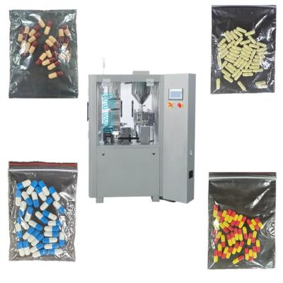 China Máquina de enchimento automático de cápsulas farmacêuticas Máquina de produção quantitativa de cápsulas em pó à venda