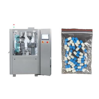 China Máquina de enchimento de cápsulas de pó farmacêutico Equipamento de produção de cápsulas potente à venda