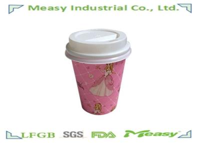 China 80mm 90mm Disposable Coffee Cup Lids , biodegradable PS paper cup lid for 10oz 12oz 16oz 22oz for sale