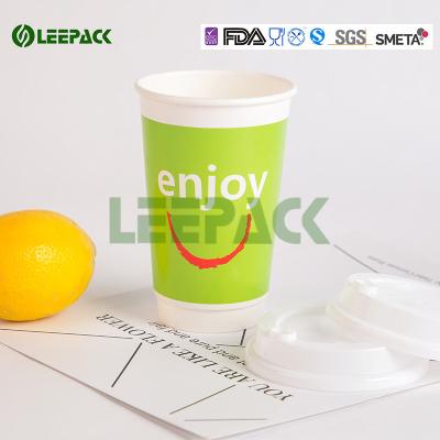 China Custom design printed insulated takeaway paper hot drink coffee cups with lids wholesale for sale