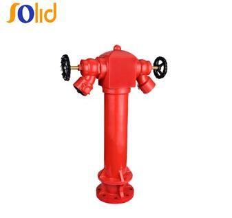 China Pillar Fire Hydrant, 2 Ways Fire Hydrant, Wet Type Fire Hydrant for sale