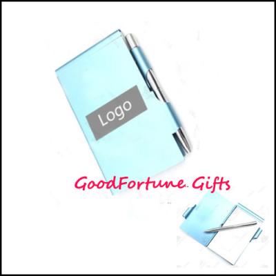 China promotion gift Metal Notebook With Pen for sale