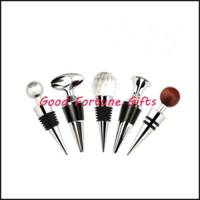 China Crystal Metal bottle Stopper promotion gift for sale